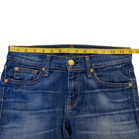 7 For All Mankind Women’s Size 26 Blue Jeans - Picture 5 of 7